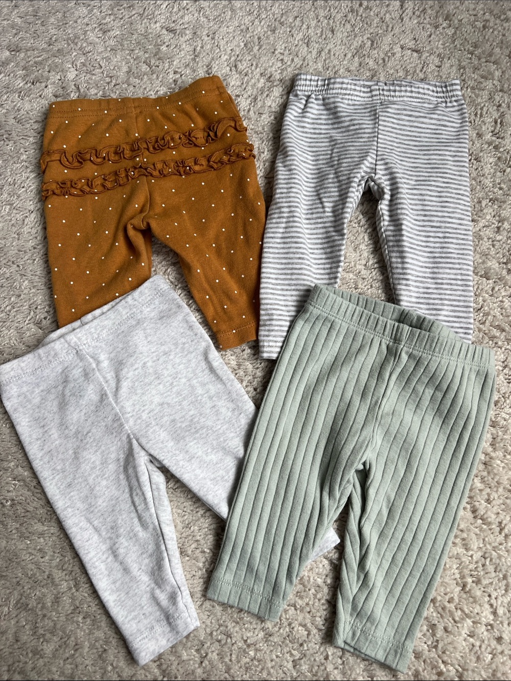 Bundle of Carter’s Baby Girl Pants